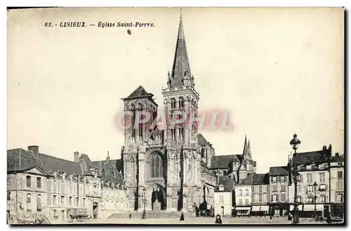 Cartes postales Lisieux Eglise saint pierre