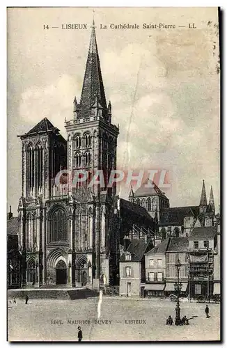 Cartes postales Lisieux La cathedrale Saint pierre