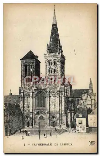 Cartes postales Cathedrale Lisieux