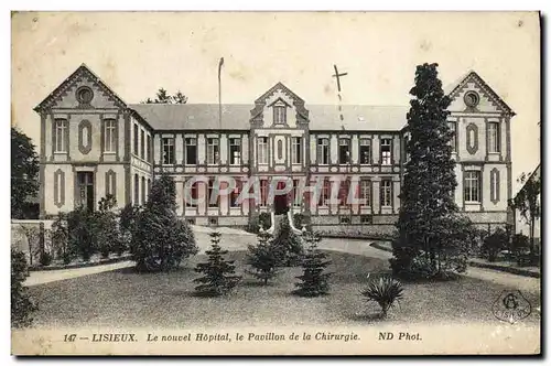 Ansichtskarte AK Lisieux Le nouvel hopital le pavillon de la chirurgie