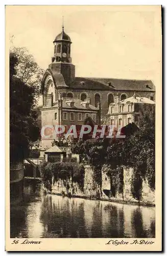 Ansichtskarte AK Lisieux L&#39Eglise st desir