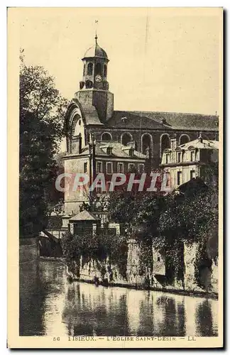 Cartes postales Lisieux L&#39Eglise saint desir