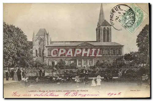 Cartes postales Lisieux Musee et jardin public ancien jardin de l&#39eveche