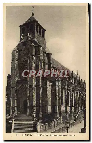 Cartes postales Lisieux l&#39eglise saint jacques