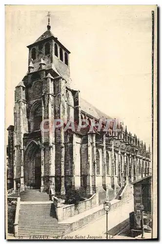 Cartes postales Lisieux L&#39Eglise saint jacques