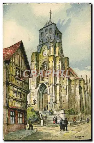 Cartes postales Lisieux L&#39Eglise saint jacques