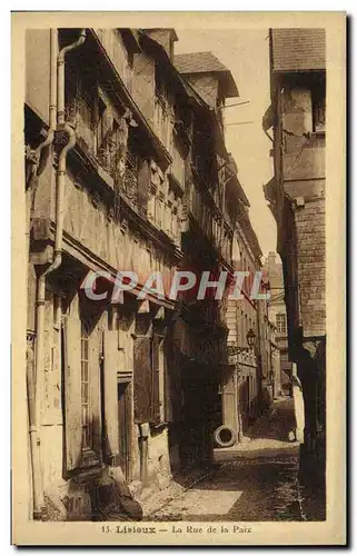 Cartes postales Lisieux La Rue de la paix