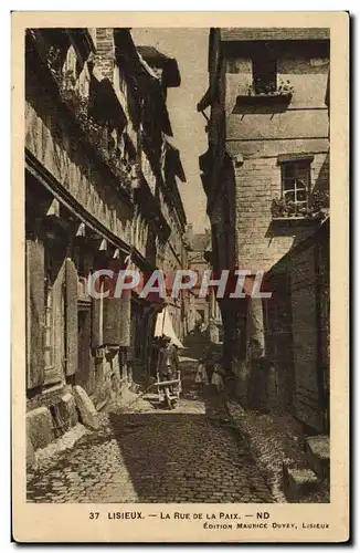 Cartes postales Lisieux La Rue de La paix