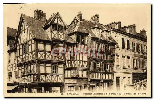 Ansichtskarte AK Lisieux Vieille maison de la place de la halle au beurre