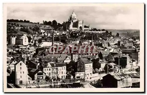 Cartes postales moderne Lisieux Vue Generale vers la basilique