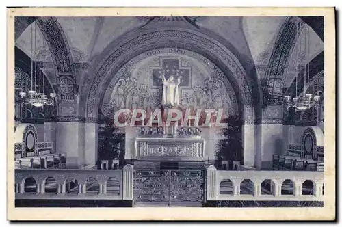 Cartes postales La basilique de Lisieux La crypte le choeur