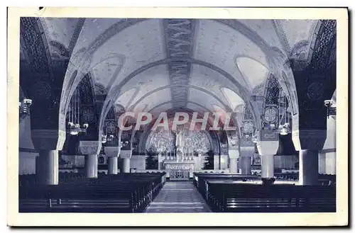 Cartes postales La basilique De Lisieux La crypte vue generale