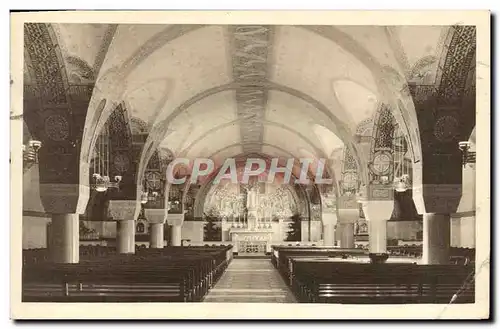 Cartes postales La Basilique de Lisieux La crypte Vue generale