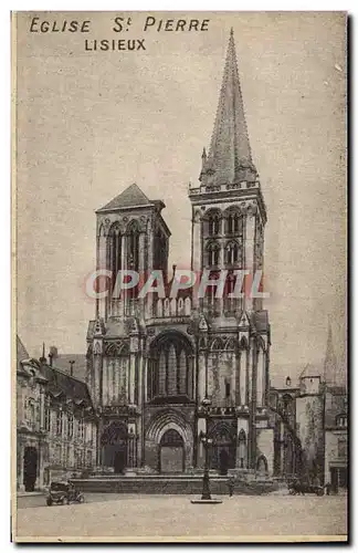 Cartes postales Eglise st pierre Lisieux