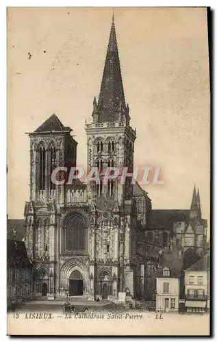 Cartes postales Lisieux La cathedrale saint pierre