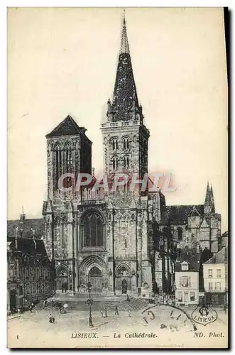 Cartes postales Lisieux La cathedrale