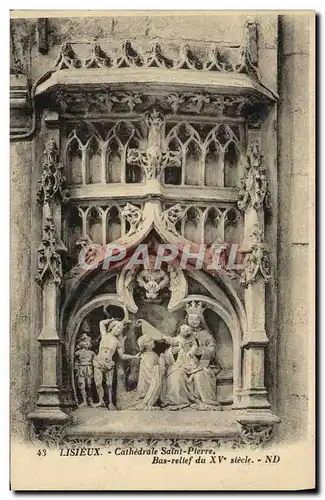 Cartes postales Lisieux cathedrale saint pierre