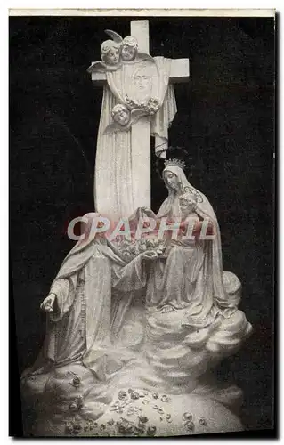 Ansichtskarte AK Groupe Sculte la chapelle des carmelite de Lisieux