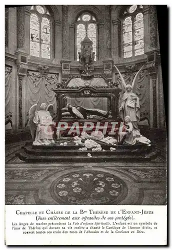 Ansichtskarte AK Chapelle et chasse de la therese de l&#39enfant jesus Lisieux