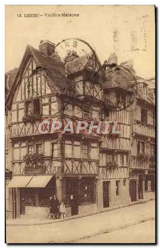 Cartes postales Lisieux Vieilles maisons