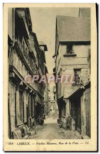 Ansichtskarte AK Lisieux Vieilles Maisons rue de la paix