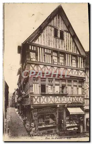 Cartes postales Lisieux Maisons rue de la paix