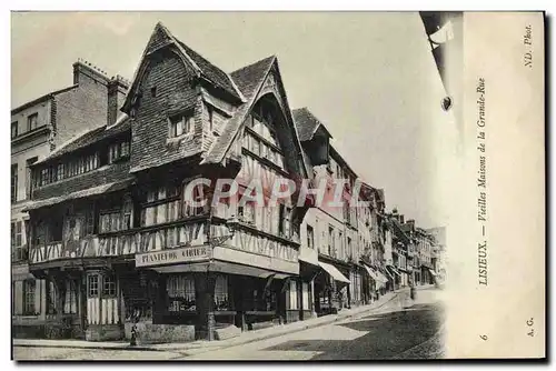 Cartes postales Lisieux Vieilles Maisons de la grande rue