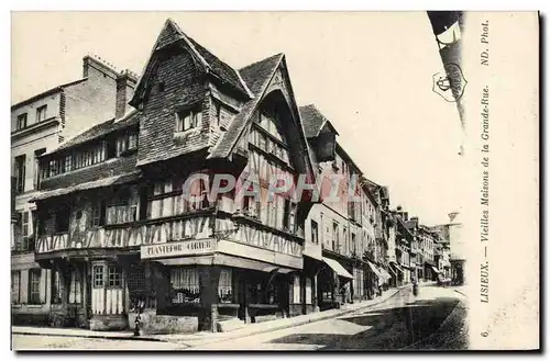 Cartes postales Lisieux Vieilles Maisons de la grande rue