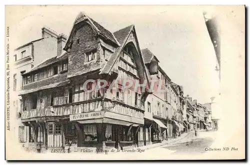 Ansichtskarte AK Lisieux Vieilles Maisons de la grande rue