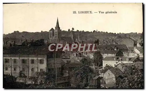 Cartes postales Lisieux Vue generale