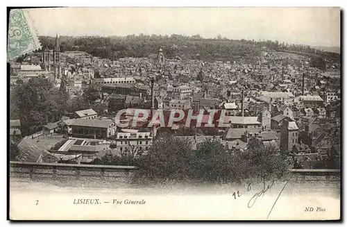 Cartes postales Lisieux Vue generale