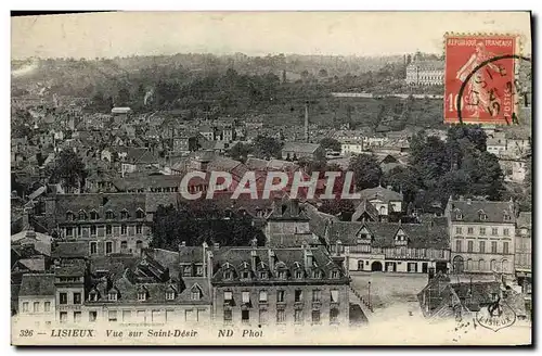 Cartes postales Lisieux vue sur saint desir