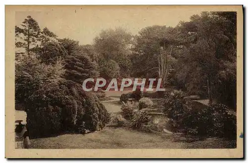 Cartes postales Luc sur mer le jardin public de l&#39hotel de ville