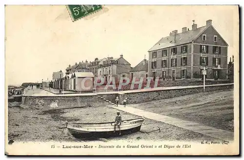 Cartes postales Luc sur mer decente du et digue de l&#39est