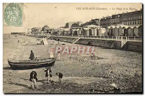 Cartes postales Luc Sur mer La plage et la digue