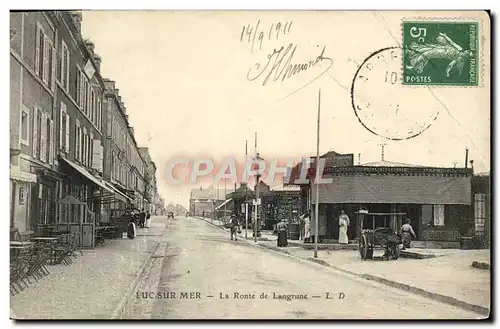 Cartes postales Luc Sur mer la rounte de langrune Boucherie