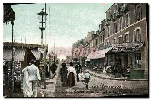 Ansichtskarte AK Luc Sur mer rL rue du grand orient l&#39hotel des Familles