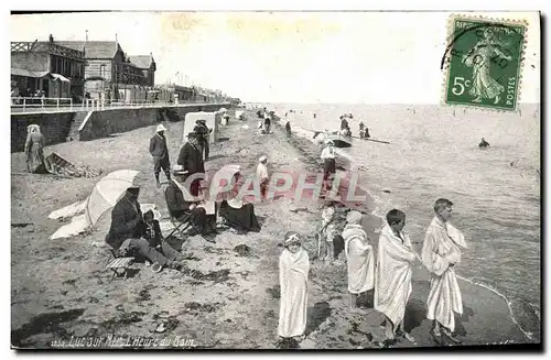 Cartes postales Luc Sur mer l&#39heure du bain