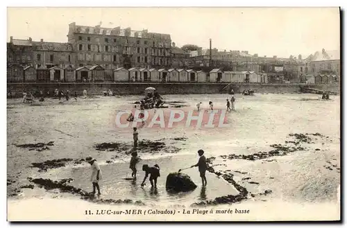 Cartes postales Luc Sur mer la plage a maree basse