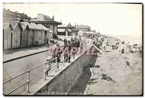 Cartes postales Luc sur mer perspective de la digue