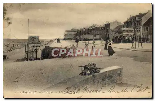 Cartes postales Luc sur mer sur la digue