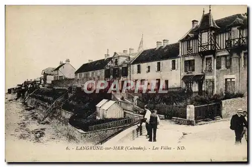 Ansichtskarte AK Langrune sur mer les villas