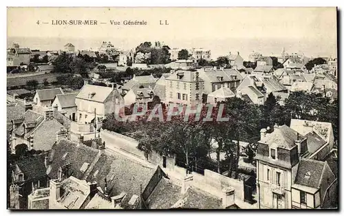 Cartes postales Lion sur mer vue generale