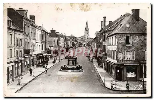 Ansichtskarte AK Livarot rue du marechal foch