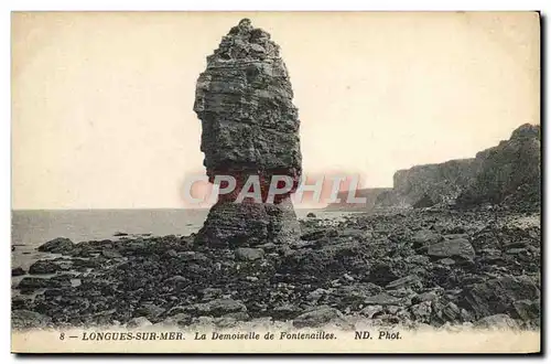 Ansichtskarte AK Longues sur mer la demoiselle de Fontenailles