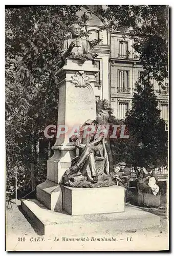 Cartes postales Caen Le monument Demolombe