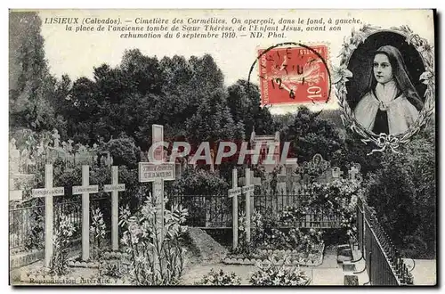 Cartes postales Lisieux Cimetiere Therese de l&#39Enfant Jesus Carmelites