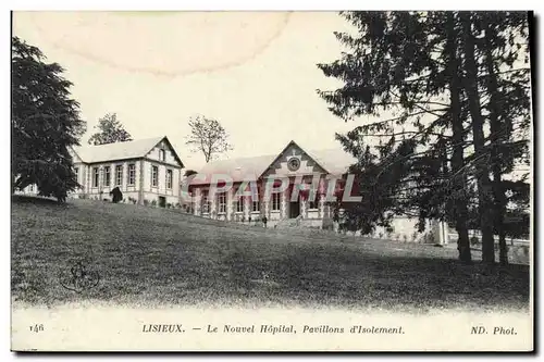 Cartes postales Lisieux Le nouvel hopital pavillons d&#39isolement