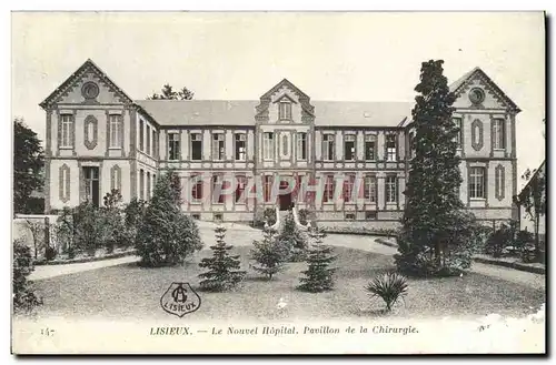 Cartes postales Lisieux Le nouvel hopital pavillon de la chirurgie