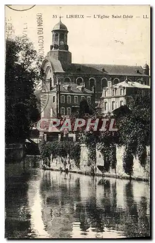 Cartes postales Lisieux L&#39Eglise saint desir